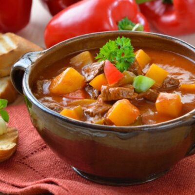 Gulaș de vită retete thermomix